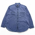 Polo Ralph Lauren 90s Vintage Denim Shirt, Size XL~, Blue, POLO JEANS CO. RALPH LAUREN