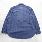 Polo Ralph Lauren 90s Vintage Denim Shirt, Size XL~, Blue, POLO JEANS CO. RALPH LAUREN