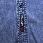 Polo Ralph Lauren 90s Vintage Denim Shirt, Size XL~, Blue, POLO JEANS CO. RALPH LAUREN