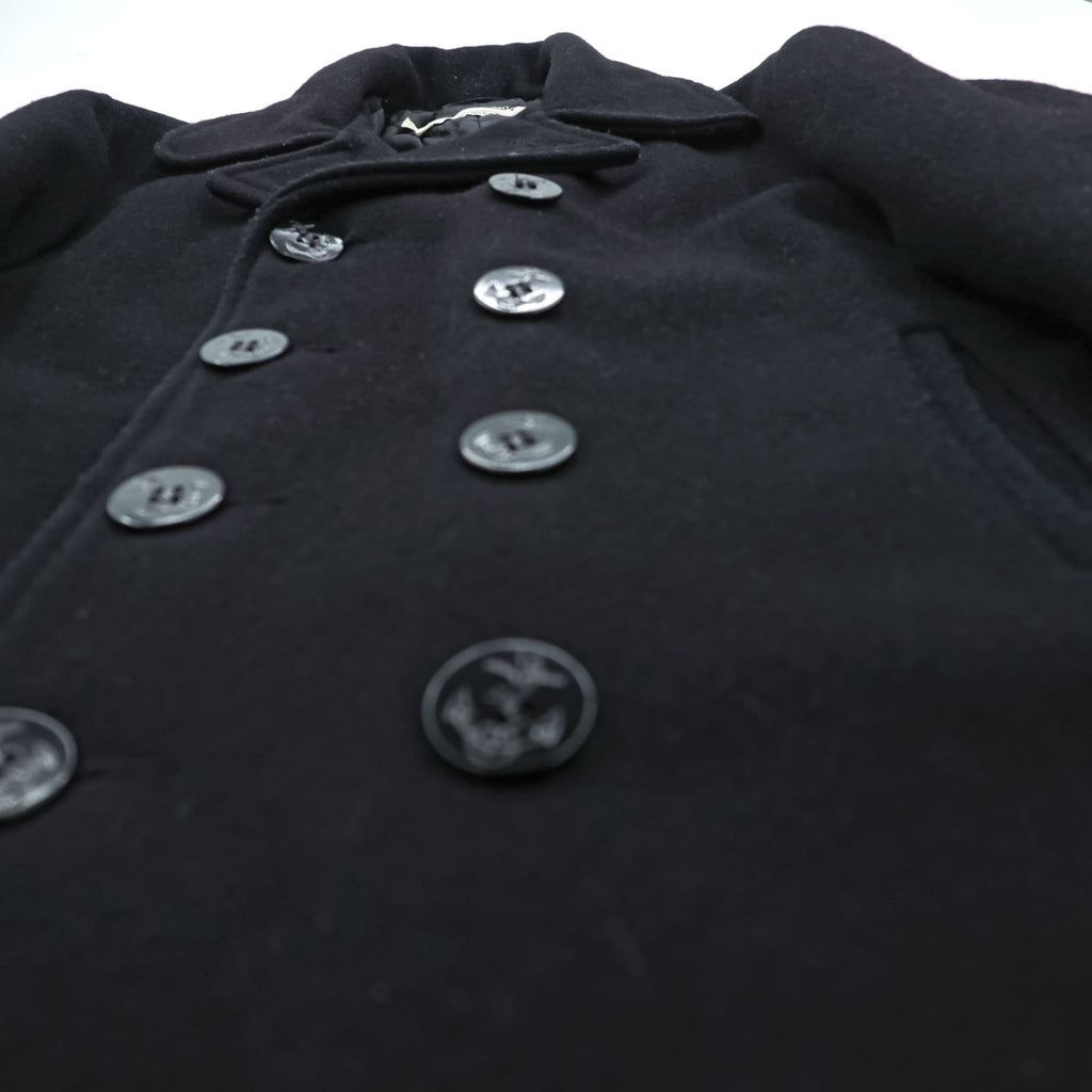 Schott USAMade Pea Coat L Navy U.S.740N