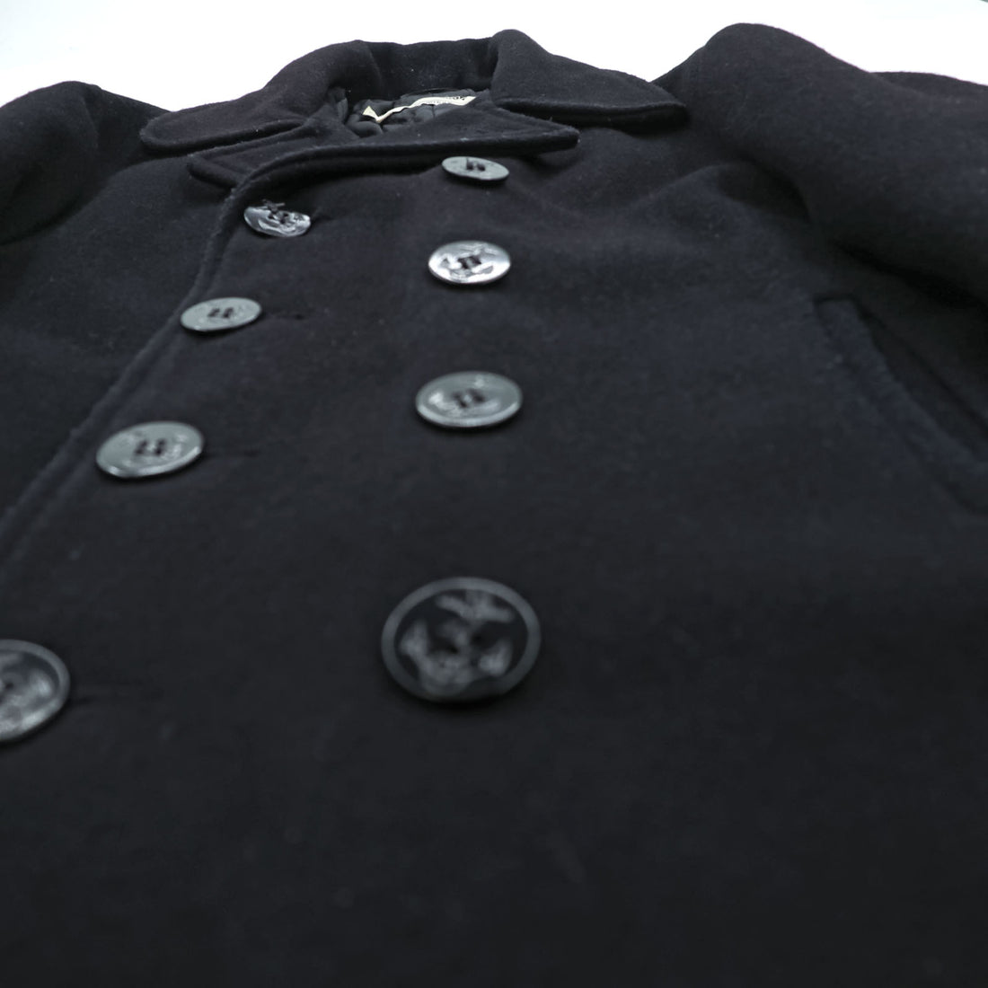 Schott USAMade Pea Coat L Navy U.S.740N