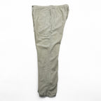 Marc Anthony Luxury Linen Cotton Pants Beige Light Tan Flat Front Tapered Casual Trousers Size L