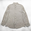 Tasso Elba VINTAGE Shirt Beige XL~