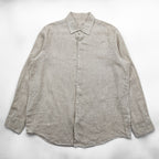 Tasso Elba VINTAGE Shirt Beige XL~