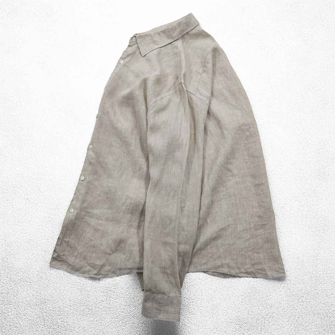 Tasso Elba VINTAGE Shirt Beige XL~