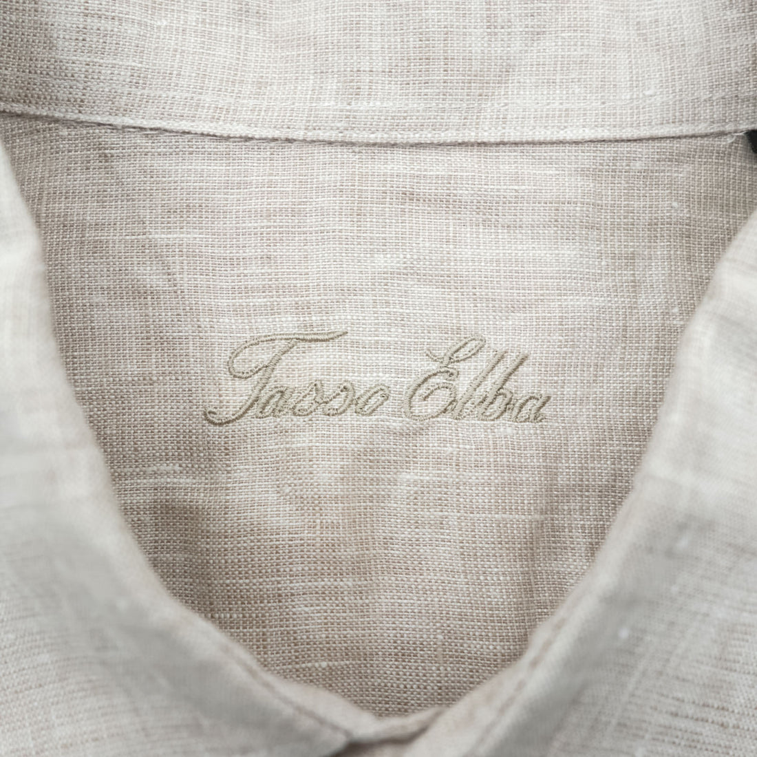 Tasso Elba VINTAGE Shirt Beige XL~