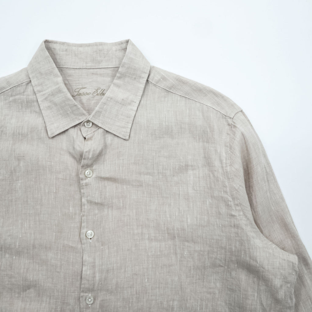 Tasso Elba VINTAGE Shirt Beige XL~