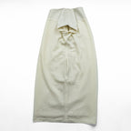Polo Ralph Lauren French Sleeve Lamb Leather Trim Dress, Size M, White, Item Number 211633521001