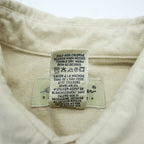 Eddie Bauer 90s Vintage Chamois Cloth Shirt, Size XL, Beige