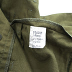 Vintage 1980s Czech Army M-85 Double Knee Front Field Cargo Pants M Khaki with Suspender Buttons