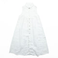 KAPITAL Japan Made Linen Sleeveless Dress S White Shirt