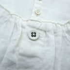 KAPITAL Japan Made Linen Sleeveless Dress S White Shirt