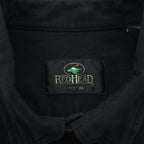 RedHead Hunting Shirt Black Realtree Camo Panel Long Sleeve Button Up Cotton Outdoor