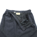 PENDLETON 70年代 ヴィンテージ USA製 ロングスカート XL グレー PURE VIRGIN WOOL ウール