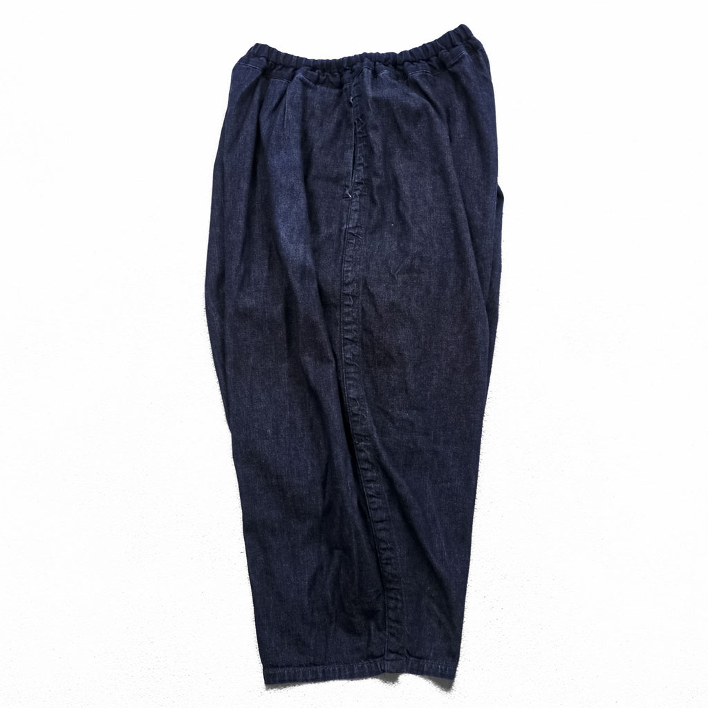 ORDINARY FITS Japanese Made Wide Silhouette Easy Denim Pants FREE Blue Dark Navy 2-Tuck