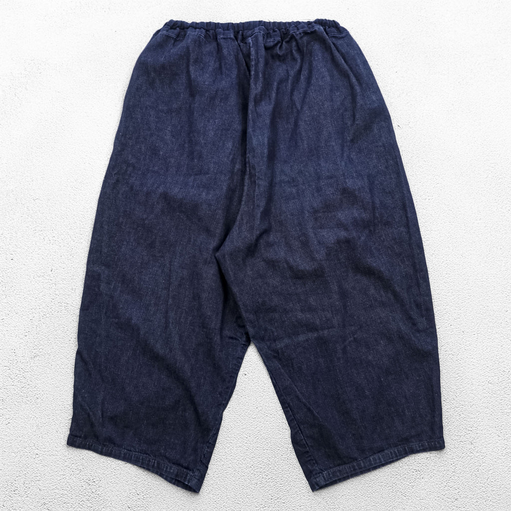 ORDINARY FITS Japanese Made Wide Silhouette Easy Denim Pants FREE Blue Dark Navy 2-Tuck