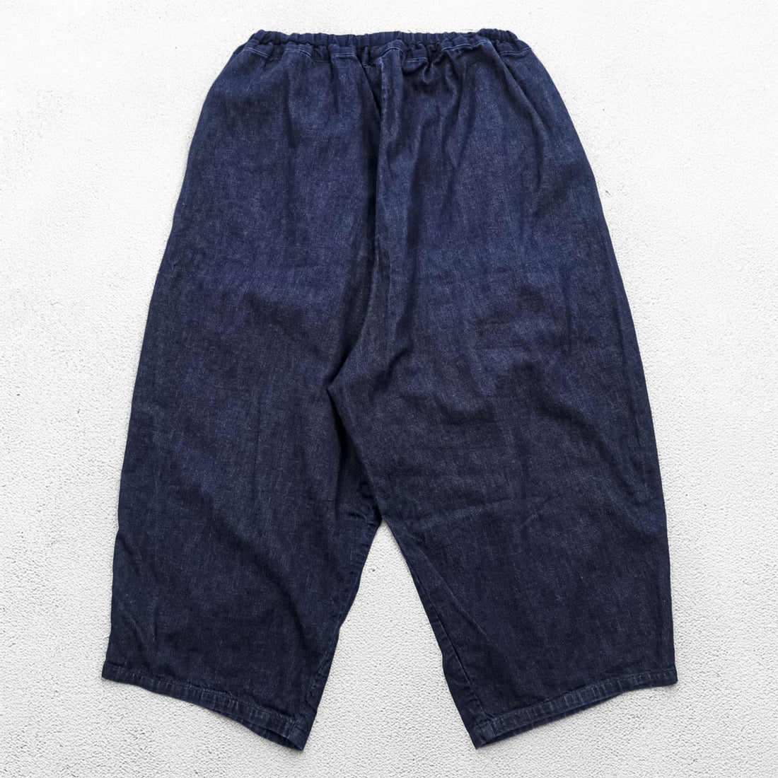 ORDINARY FITS Japanese Made Wide Silhouette Easy Denim Pants FREE Blue Dark Navy 2-Tuck