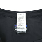 Patagonia サンシェルター ドレス ワンピース S ブラック UVカット ウエスト ドローコード 七分袖 チュニック 58935