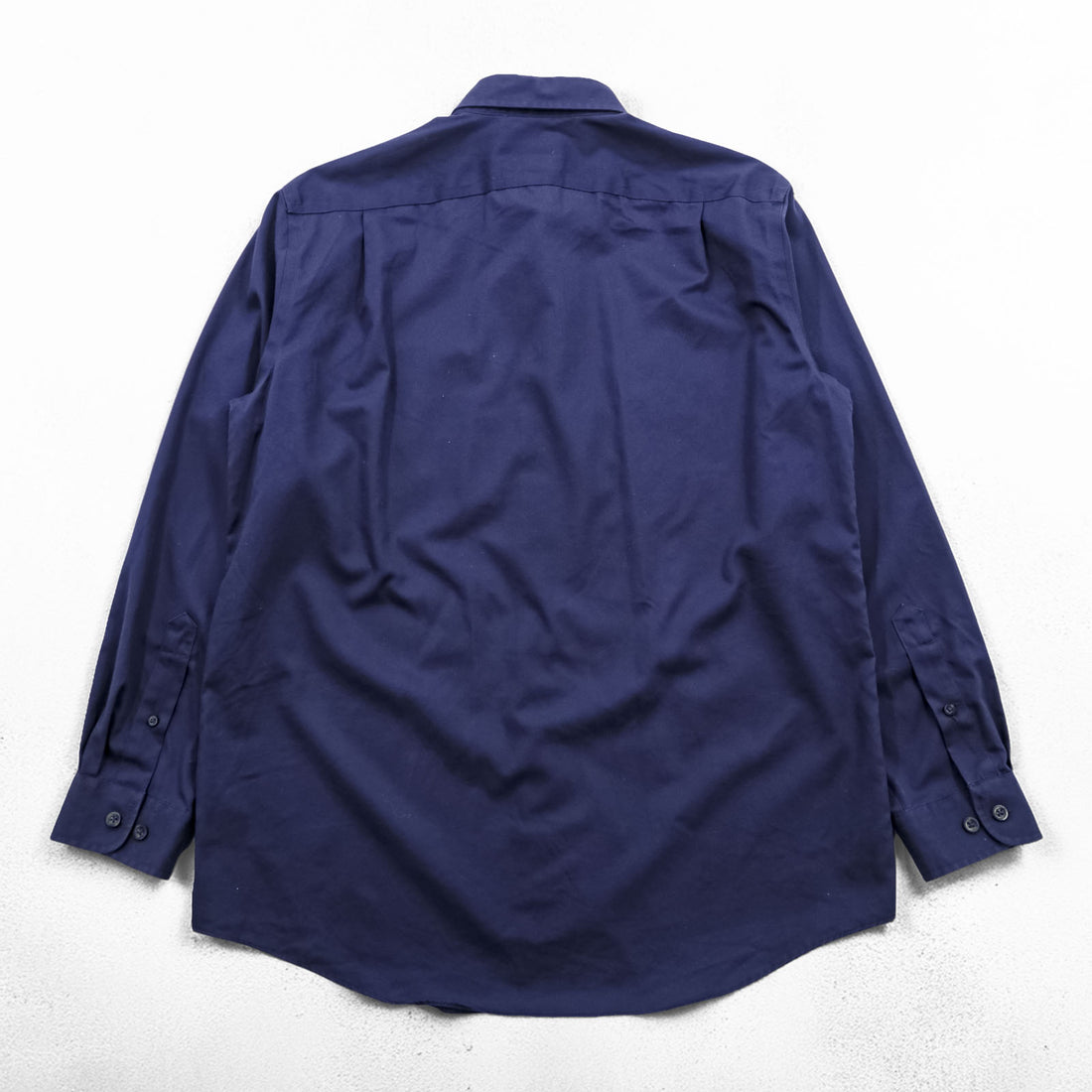 L.L.Bean button-down shirt, size M, navy, wrinkle-resistant, item number 264077