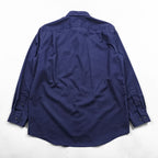 L.L.Bean button-down shirt, size M, navy, wrinkle-resistant, item number 264077
