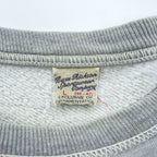 BUZZ RICKSON'S 日本製 スウェット トレーナー L グレー The Flying Eight Balls 染み込みプリント