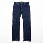 orSlow 107 IVY FIT Selvedge Denim Pants Blue XL~ 5-Pocket Basic Made in Japan
