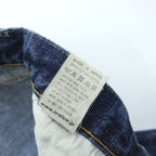 orSlow 107 IVY FIT Selvedge Denim Pants Blue XL~ 5-Pocket Basic Made in Japan