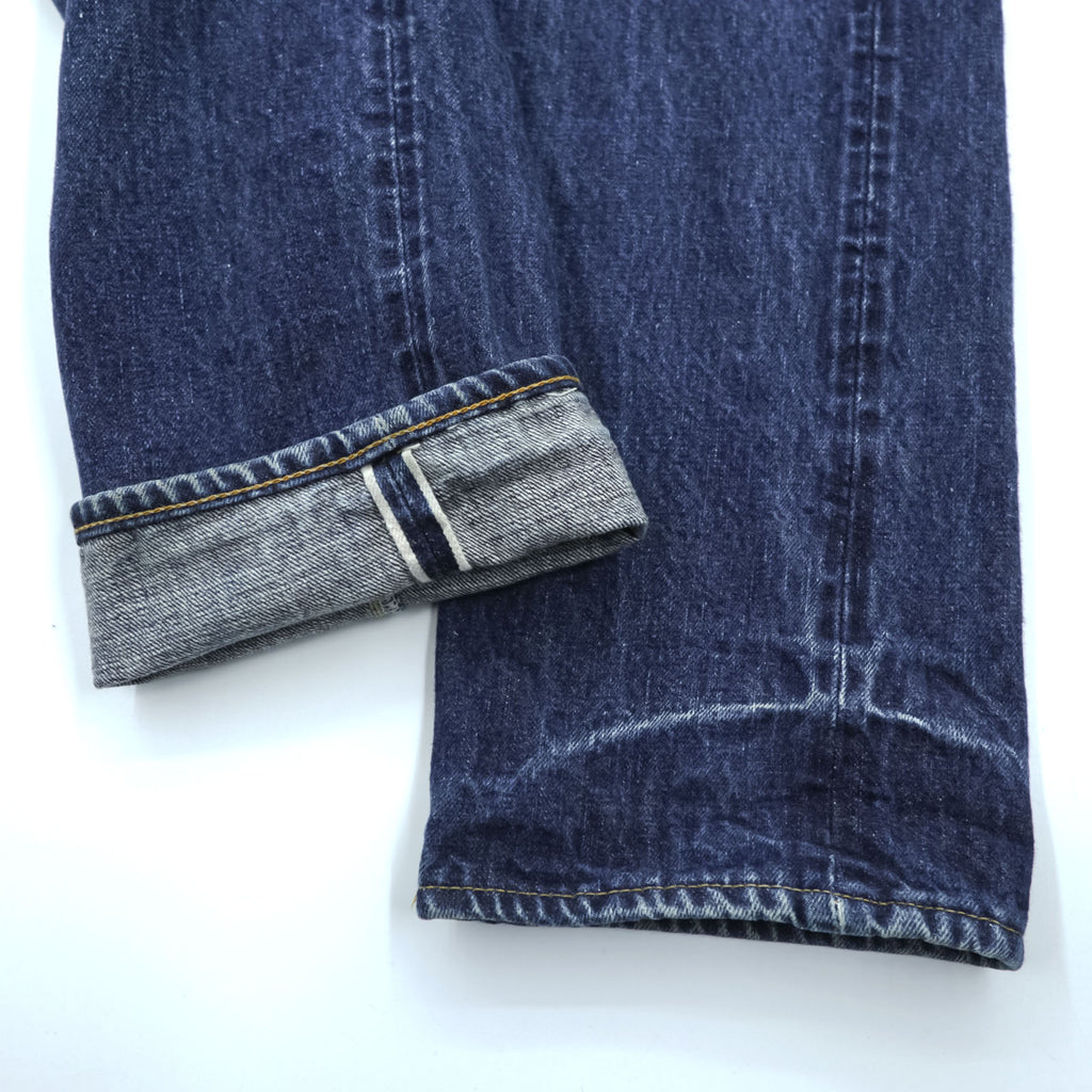 orSlow 107 IVY FIT Selvedge Denim Pants Blue XL~ 5-Pocket Basic Made in Japan