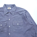 Dickies 80s Vintage USA Made Chambray Shirt XL Blue Work Shirt