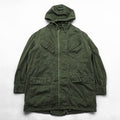 Vintage 1970s Belgian Army M-64 Mod Parka XL Khaki SEYNTEX 1977