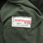 Vintage 1970s Belgian Army M-64 Mod Parka XL Khaki SEYNTEX 1977