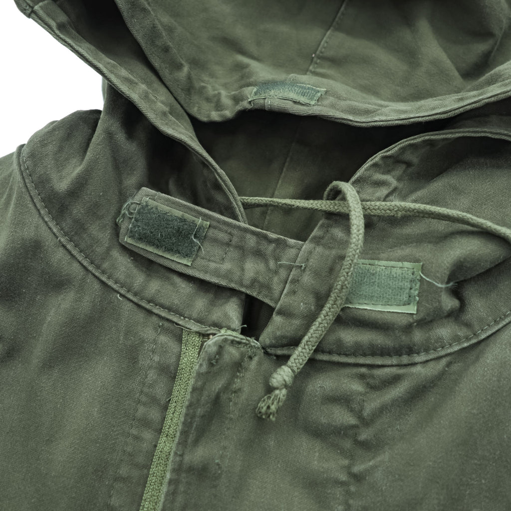 Vintage 1970s Belgian Army M-64 Mod Parka XL Khaki SEYNTEX 1977