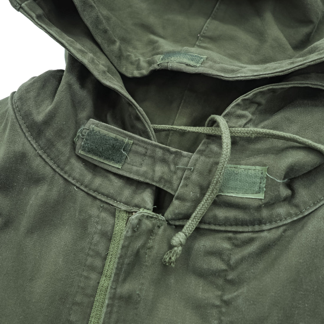 Vintage 1970s Belgian Army M-64 Mod Parka XL Khaki SEYNTEX 1977