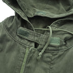 Vintage 1970s Belgian Army M-64 Mod Parka XL Khaki SEYNTEX 1977