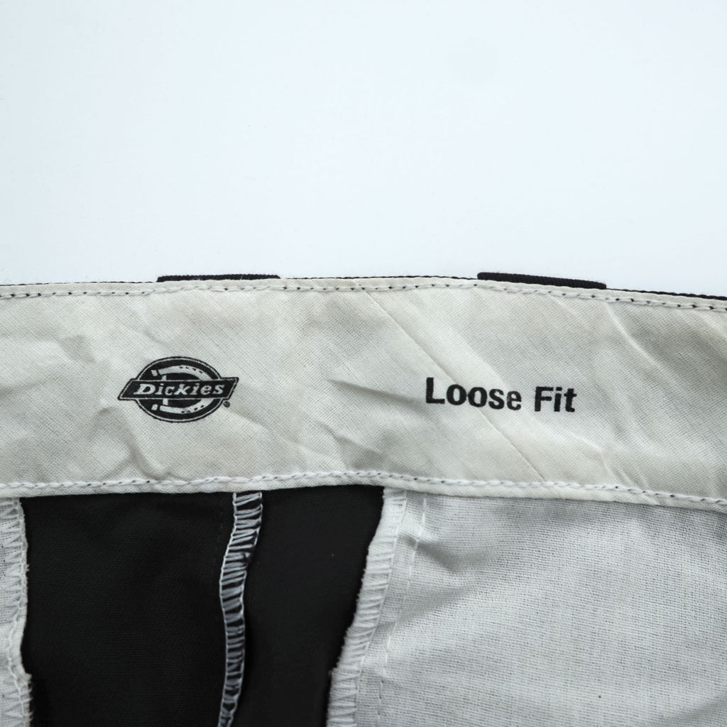 Dickies ルーズフィット ダブルニー チノパンツ ワークパンツ XL ブラック LOOSE FIT 85283BK