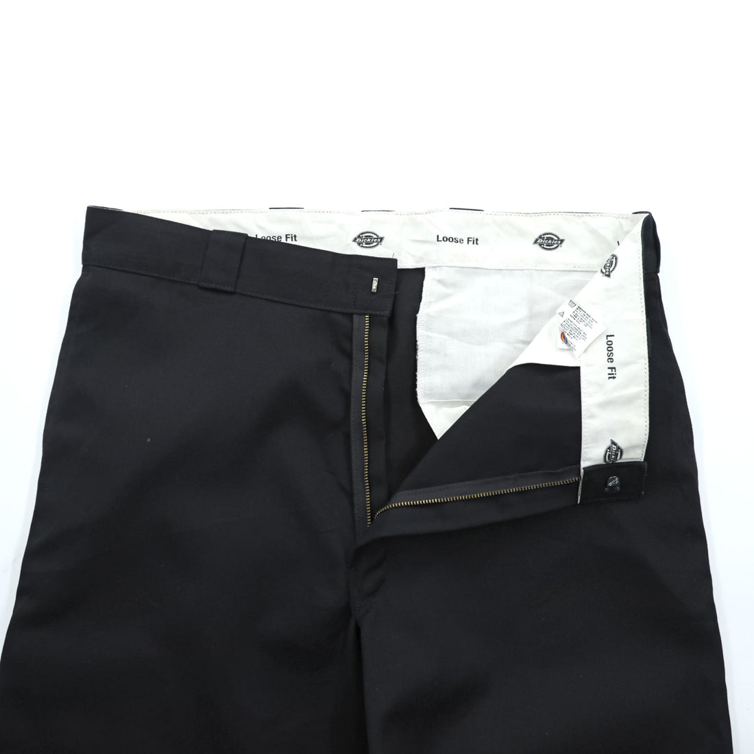 Dickies ルーズフィット ダブルニー チノパンツ ワークパンツ XL ブラック LOOSE FIT 85283BK