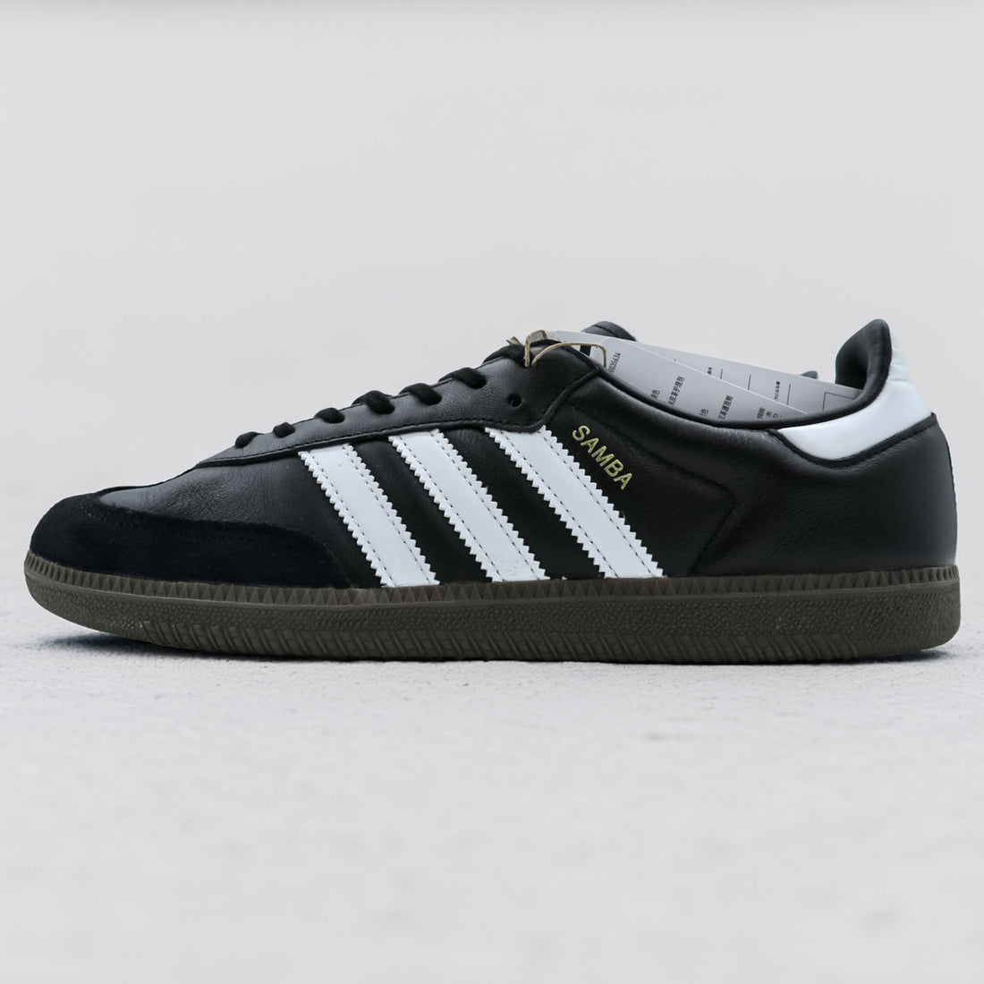 adidas originals サンバ SAMBA OG ローカットスニーカー 27.5cm ブラック ホワイト 未使用品 B75807