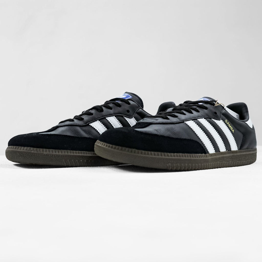 adidas originals サンバ SAMBA OG ローカットスニーカー 27.5cm ブラック ホワイト 未使用品 B75807