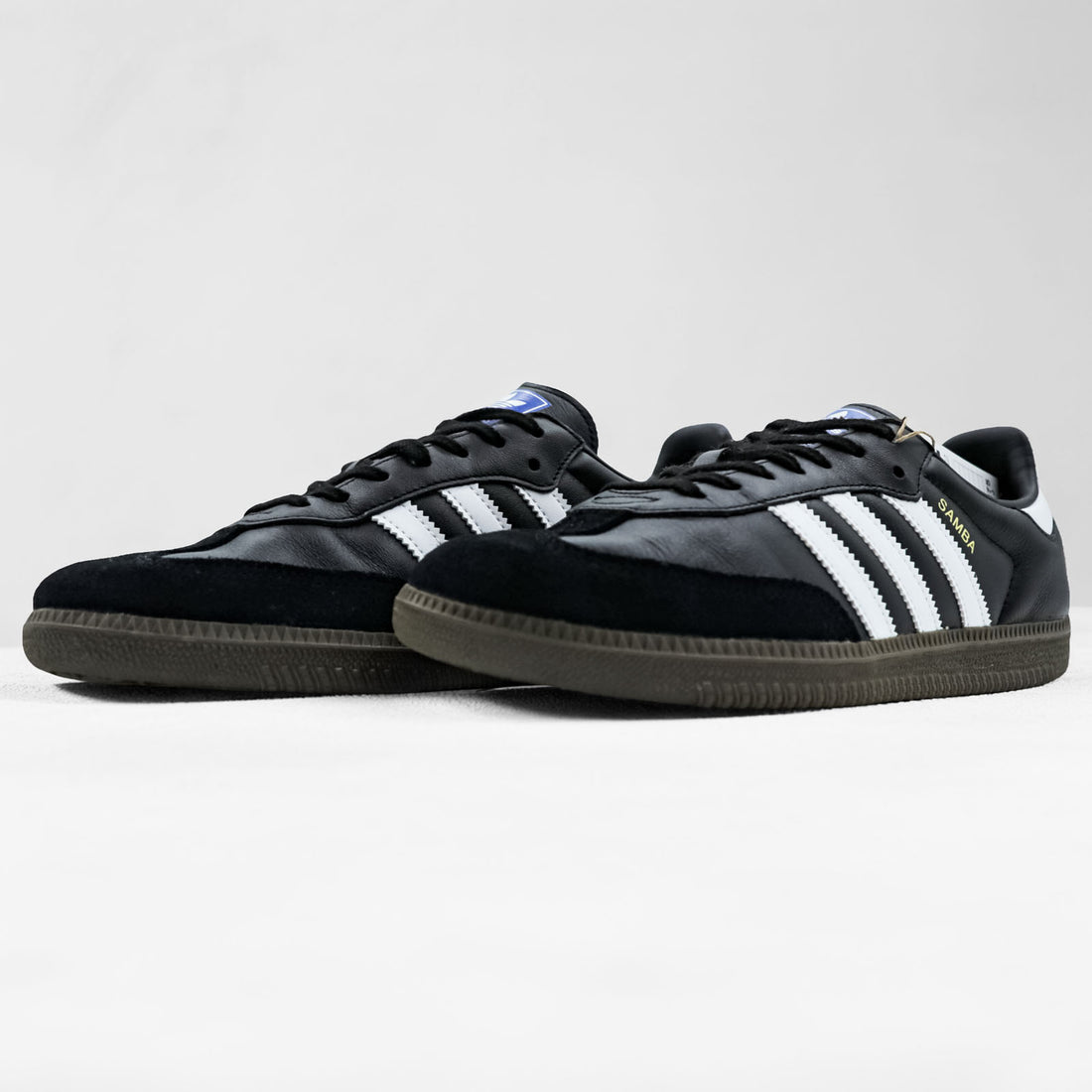 adidas originals サンバ SAMBA OG ローカットスニーカー 27.5cm ブラック ホワイト 未使用品 B75807