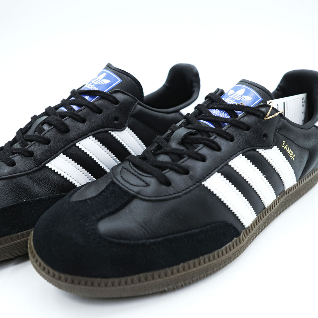 adidas originals サンバ SAMBA OG ローカットスニーカー 27.5cm ブラック ホワイト 未使用品 B75807