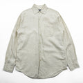 LANDS' END 90s Vintage Linen shirt, size M, beige