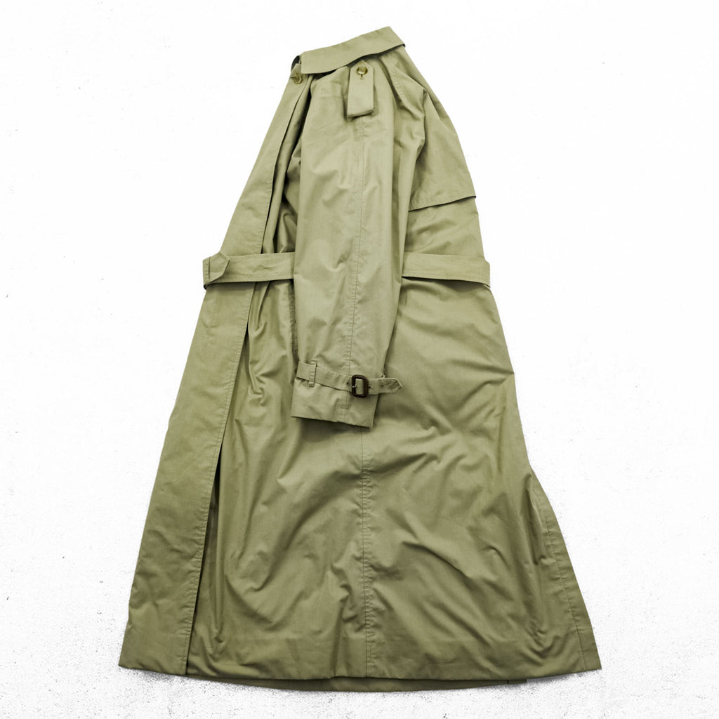 BURBERRY 英国製 90年代 ヴィンテージ バルマカーン ステンカラーコート トレンチコート XL ベルト付 エポレット 裏地チェック イングランド製