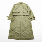 BURBERRY 英国製 90年代 ヴィンテージ バルマカーン ステンカラーコート トレンチコート XL ベルト付 エポレット 裏地チェック イングランド製