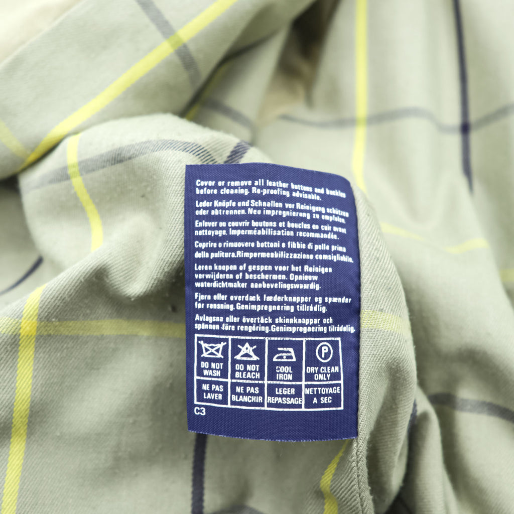BURBERRY 英国製 90年代 ヴィンテージ バルマカーン ステンカラーコート トレンチコート XL ベルト付 エポレット 裏地チェック イングランド製