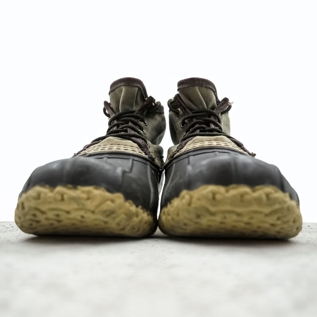 L.L.Bean USA製 ビーンブーツ ハンティングブーツ 27cm ブラウン キャンバス ラバー MAINE HUNTING SHOE 270716