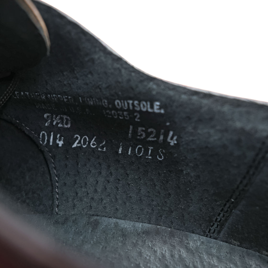 STAFFORD 80年代 USA製 ウィングチップ ドレスシューズ 革靴 27.5cm レザー フルブローグ メダリオン 15214