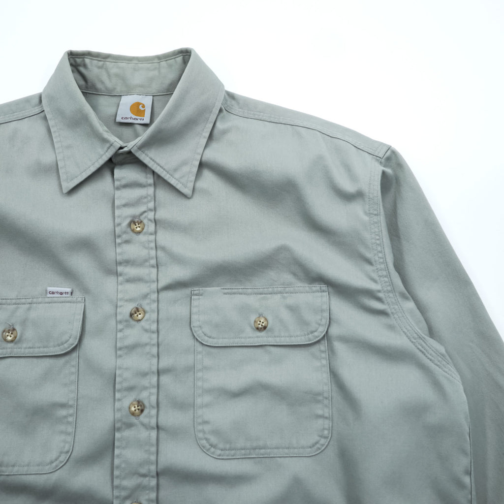 Carhartt work shirt size XL gray Cotton