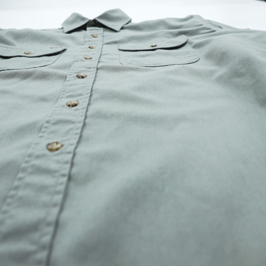 Carhartt work shirt size XL gray Cotton