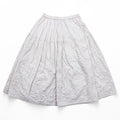 ISSEY MIYAKE HaaT インド製 ギャザー フレア スカート M ピンク HaaTH ピンタック プリーツ HA02FG762