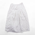 ISSEY MIYAKE HaaT インド製 ギャザー フレア スカート M ピンク HaaTH ピンタック プリーツ HA02FG762